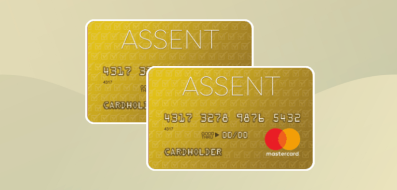 Assent Platinum Secured credit card